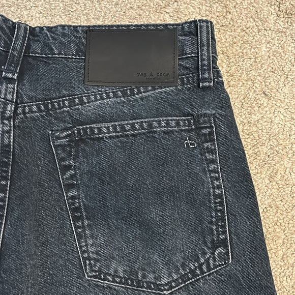 Rag & Bone Andi High-Rise Ankle Wide Leg Denim Jeans Size 27 - Picture 14 of 16